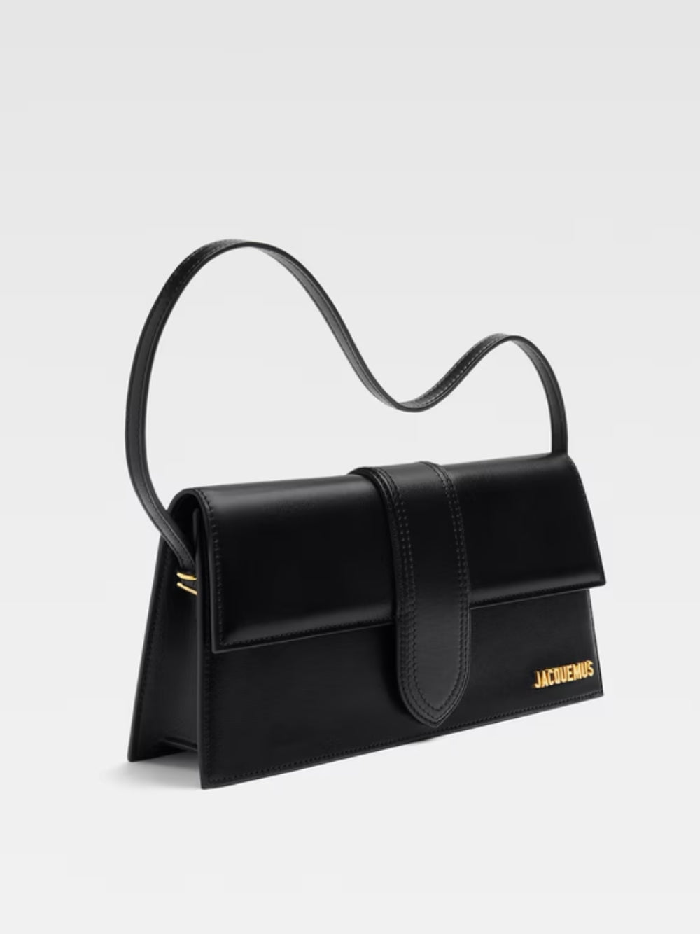 Jacquemus Le Grand Bambino Long Flap Bag - Classic Black