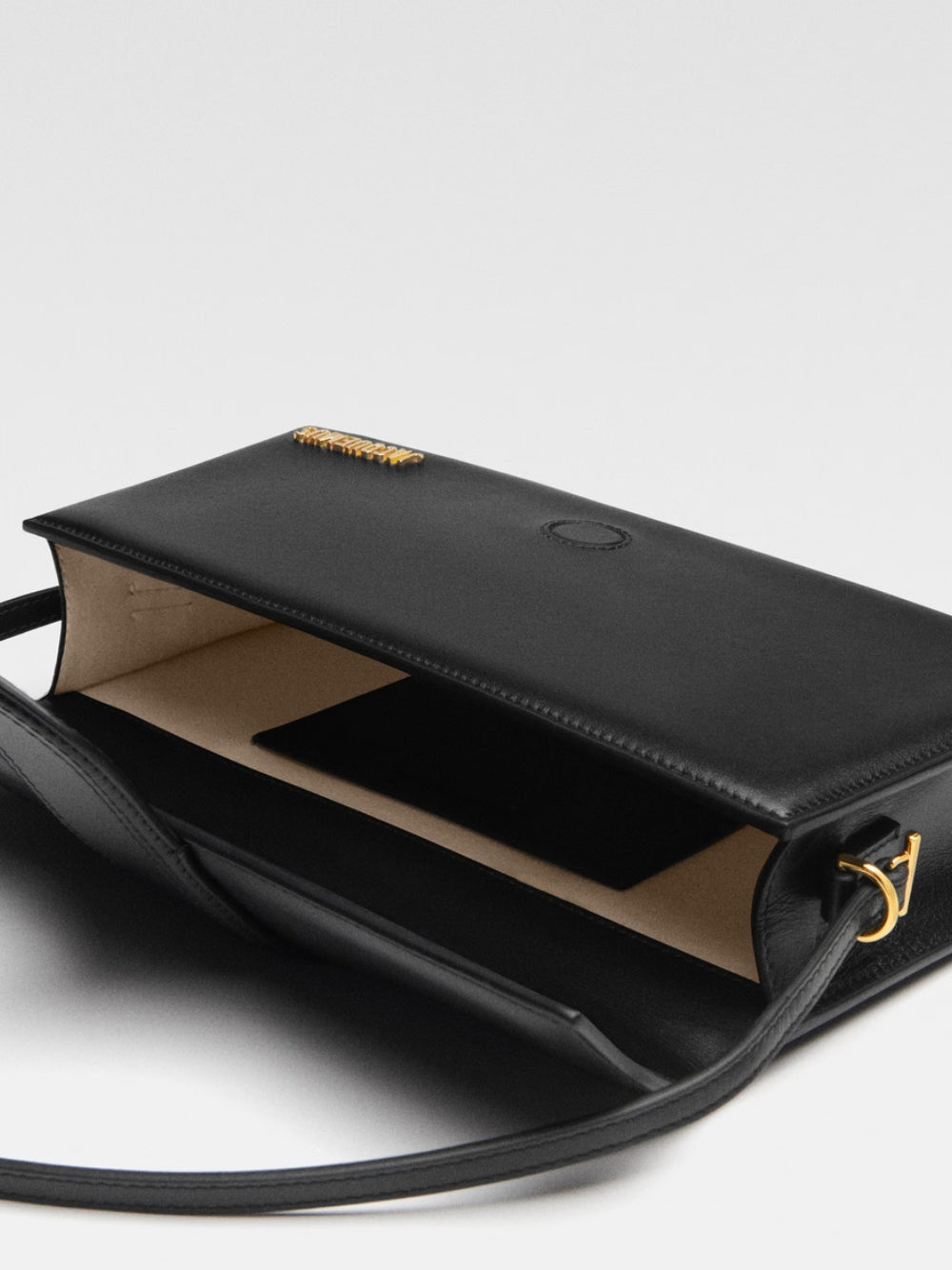 Jacquemus Le Grand Bambino Long Flap Bag - Classic Black