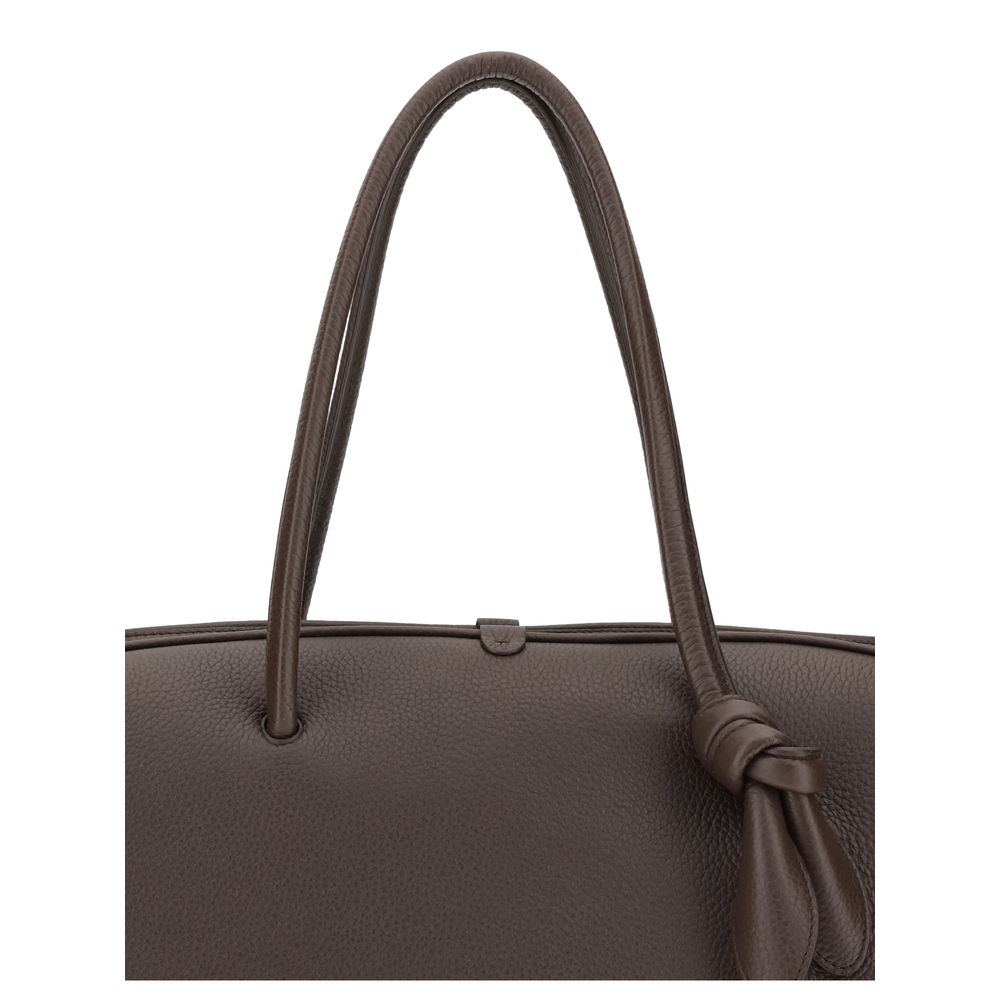 Jacquemus Le Grand Tourismo Soft Bowling Bag - Dark Brown
