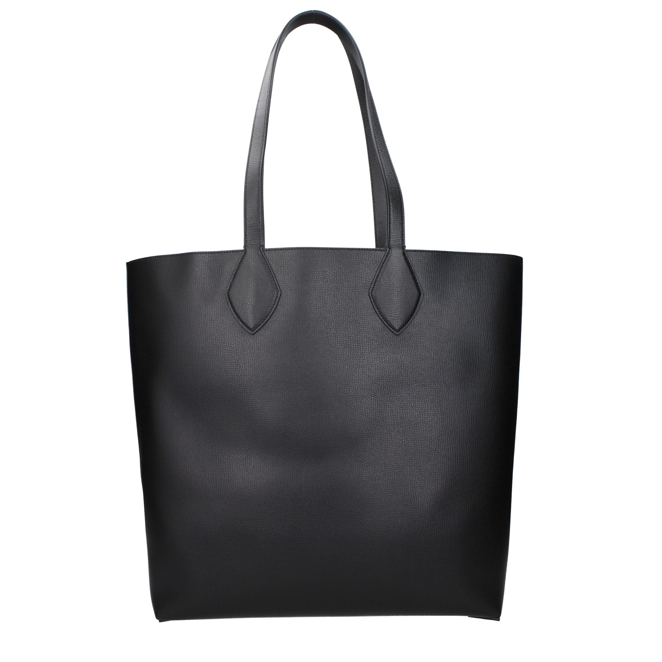 Ferragamo Reversible Gancini Shopper Tote Bag - Black