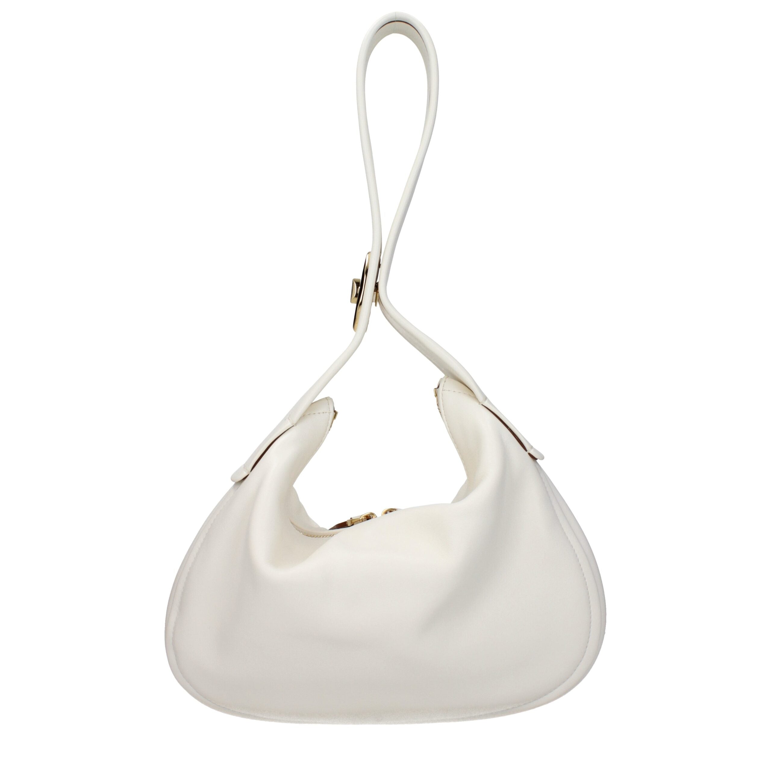Valentino Garavani Medium Hobo Bag - Ivory White