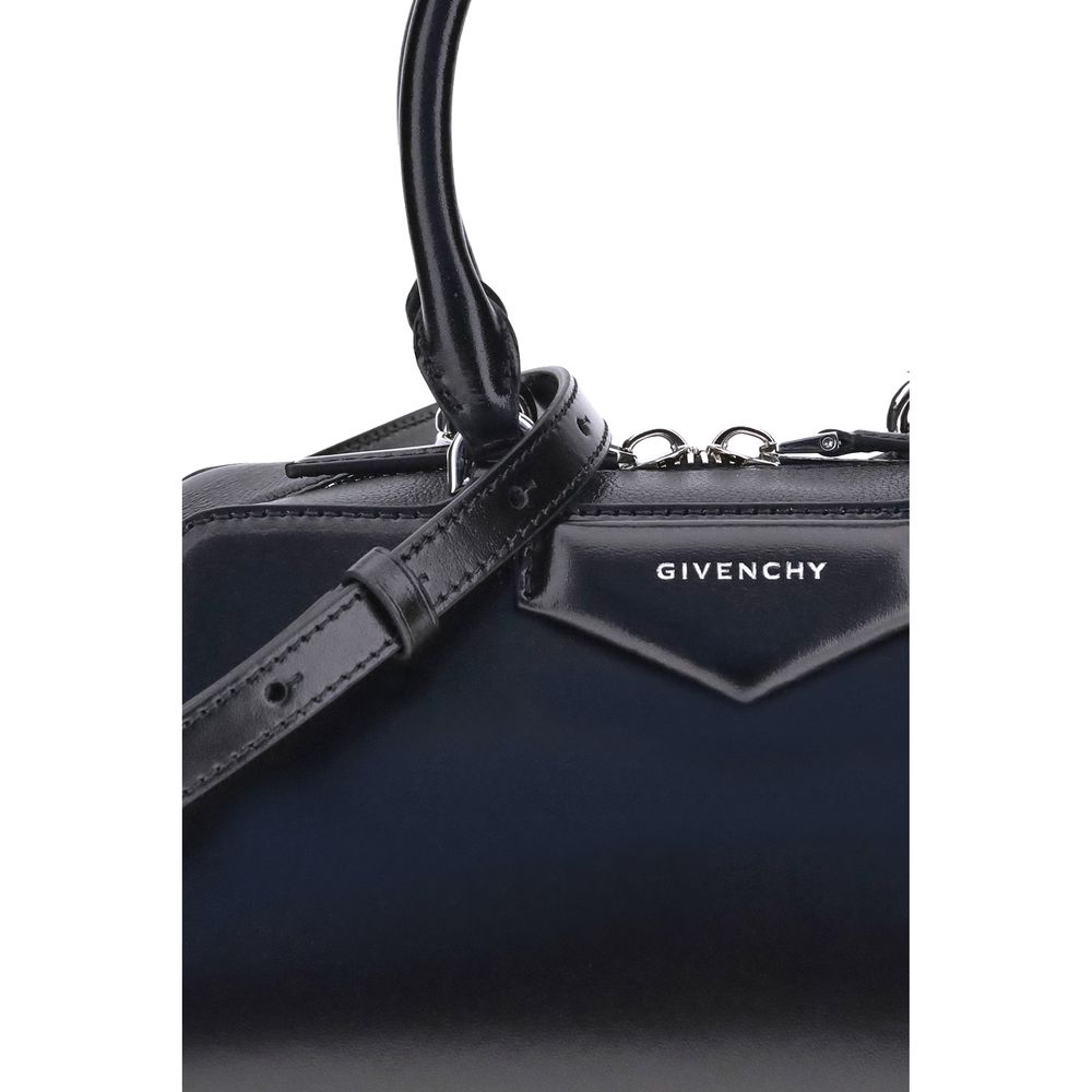 Givenchy Small Antigona East-West Bag - Black Box Leather