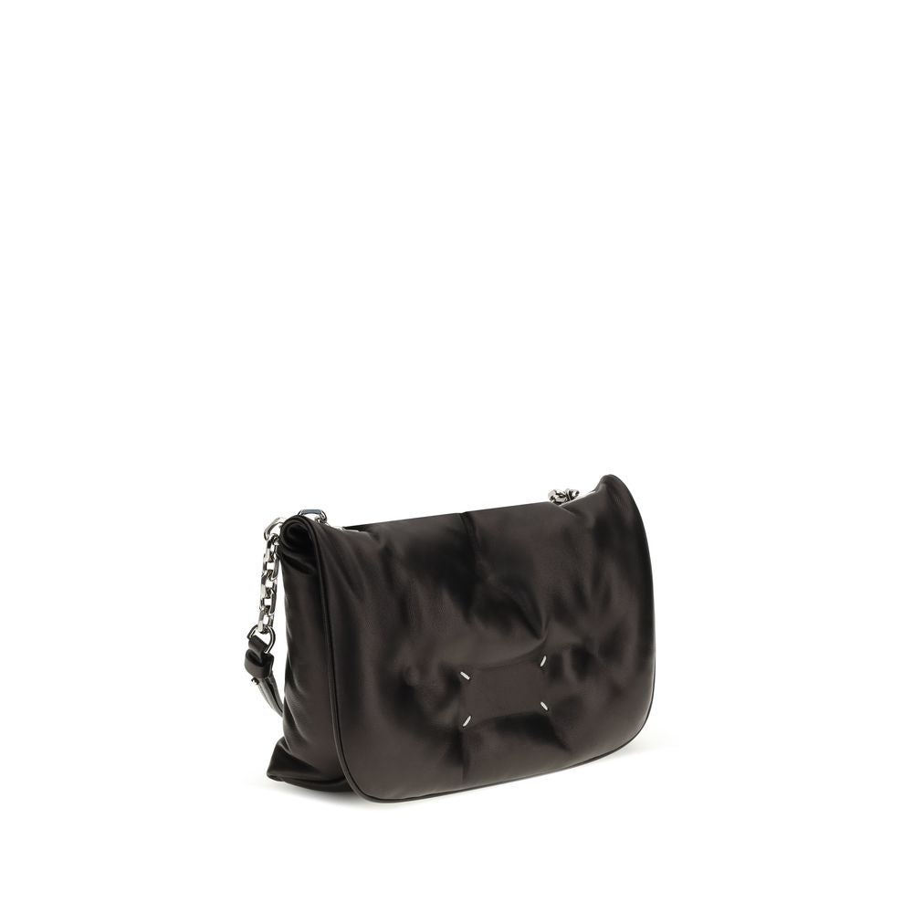 Maison Margiela Glam Slam Flap Small Shoulder Bag - Black