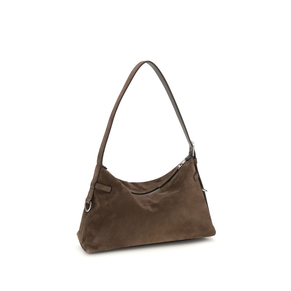 Givenchy Mini Voyou Bag - Dark Brown Suede