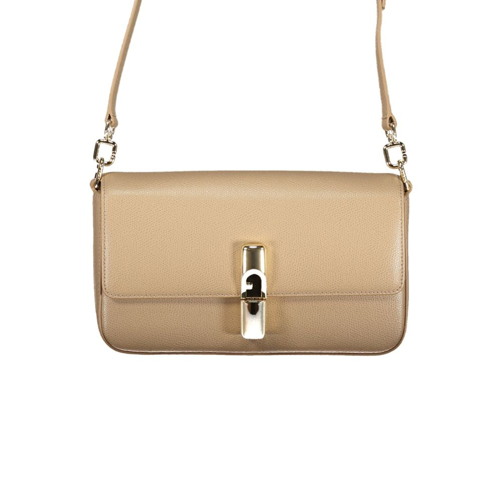 Furla Iride Crossbody Small - Beige from The Exclusive Line Singapore.