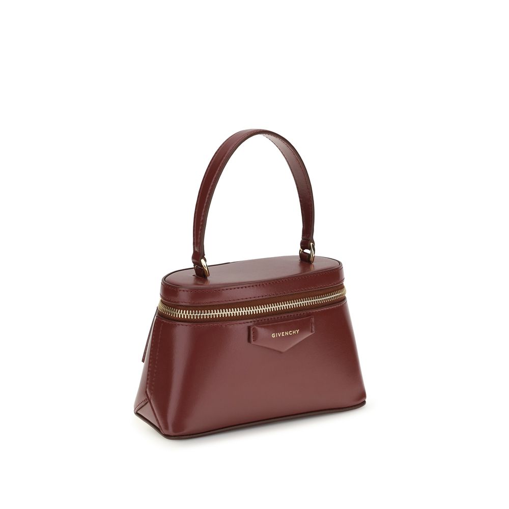 Givenchy Antigona Vanity Bag - Burgundy Box Leather