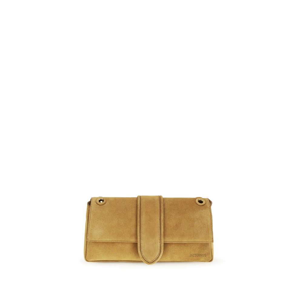 Jacquemus Le Bambino Chaine in Camel Suede from The Exclusive Line Singapore.