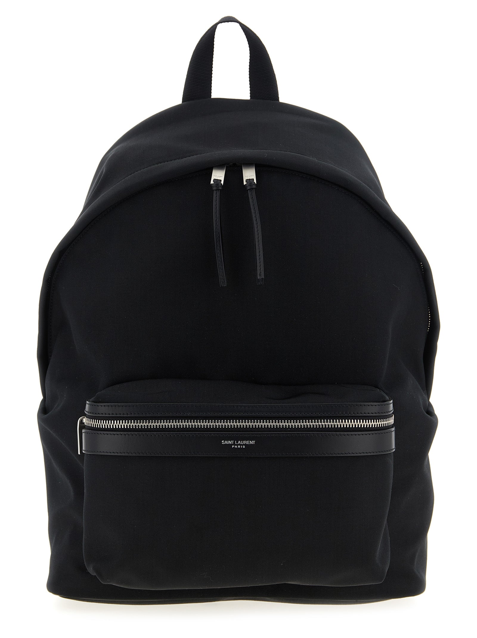 Saint Laurent City Backpack Black Canvas Nylon – The Exclusive Line