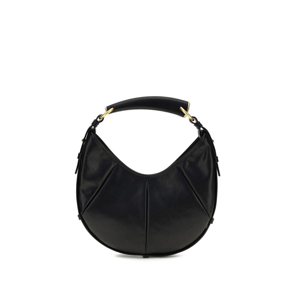 Saint Laurent Mombasa Small Hobo Bag in Black leather - The Exclusive Line Singapore