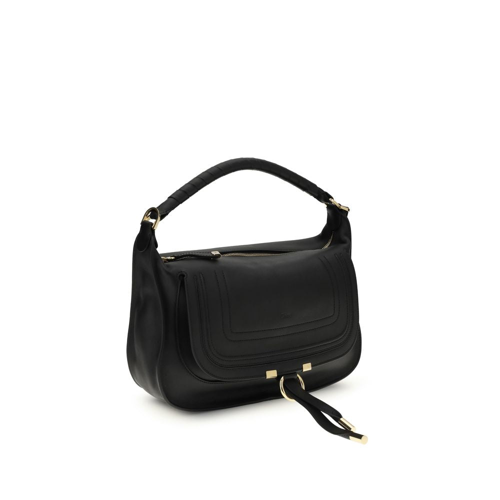 Chloé Small Marcie Shoulder Bag - Black