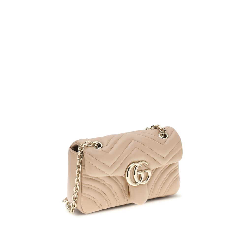 Gucci GG Marmont Small Shoulder Bag - Pink Beige