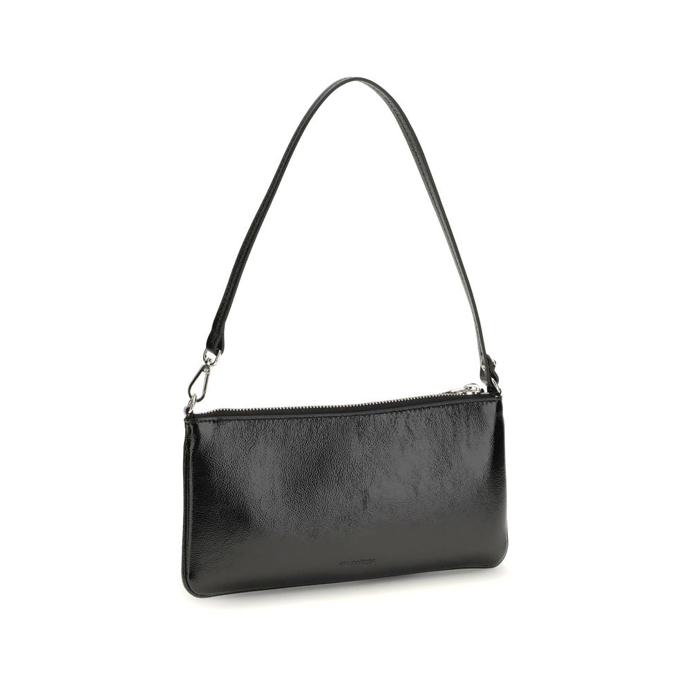 Courrèges Zipped Naplack Pouch - Black