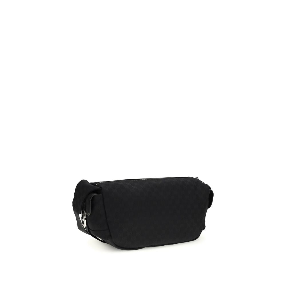 Gucci GG Canvas Large Crossbody Bag - Black