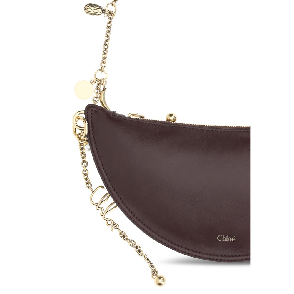 Chloé Mini Icons Shoulder Bag - Grenat