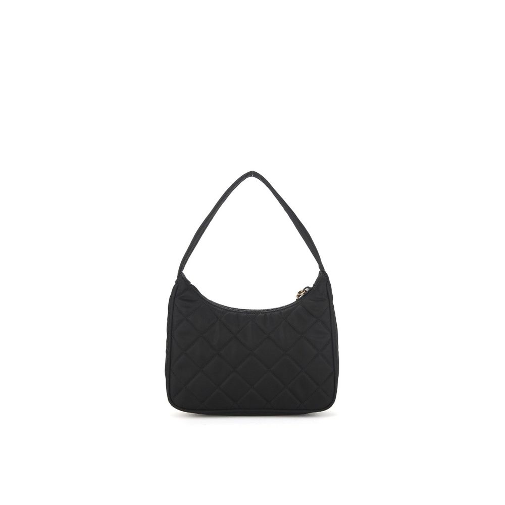 Prada Quilted Nylon Small Shoulder Bag - Black