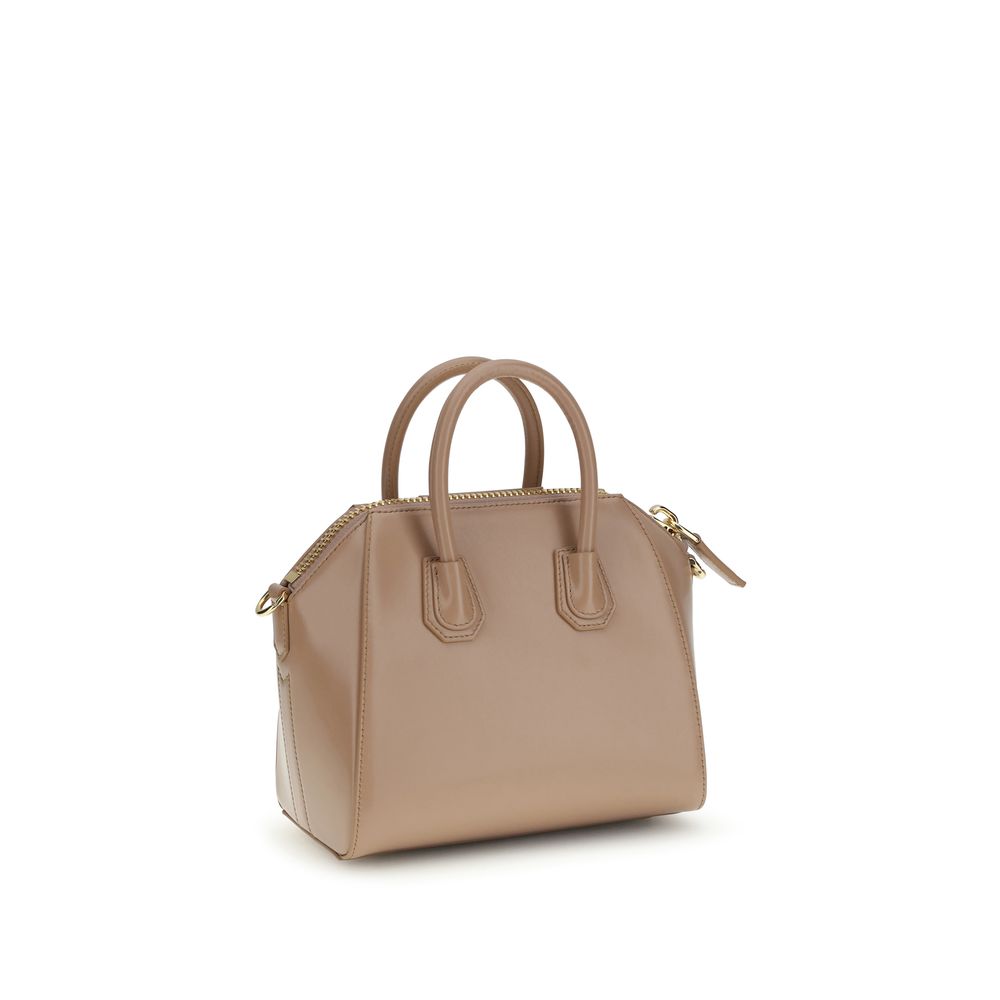 Givenchy Mini Antigona Bag - Beige Box Leather