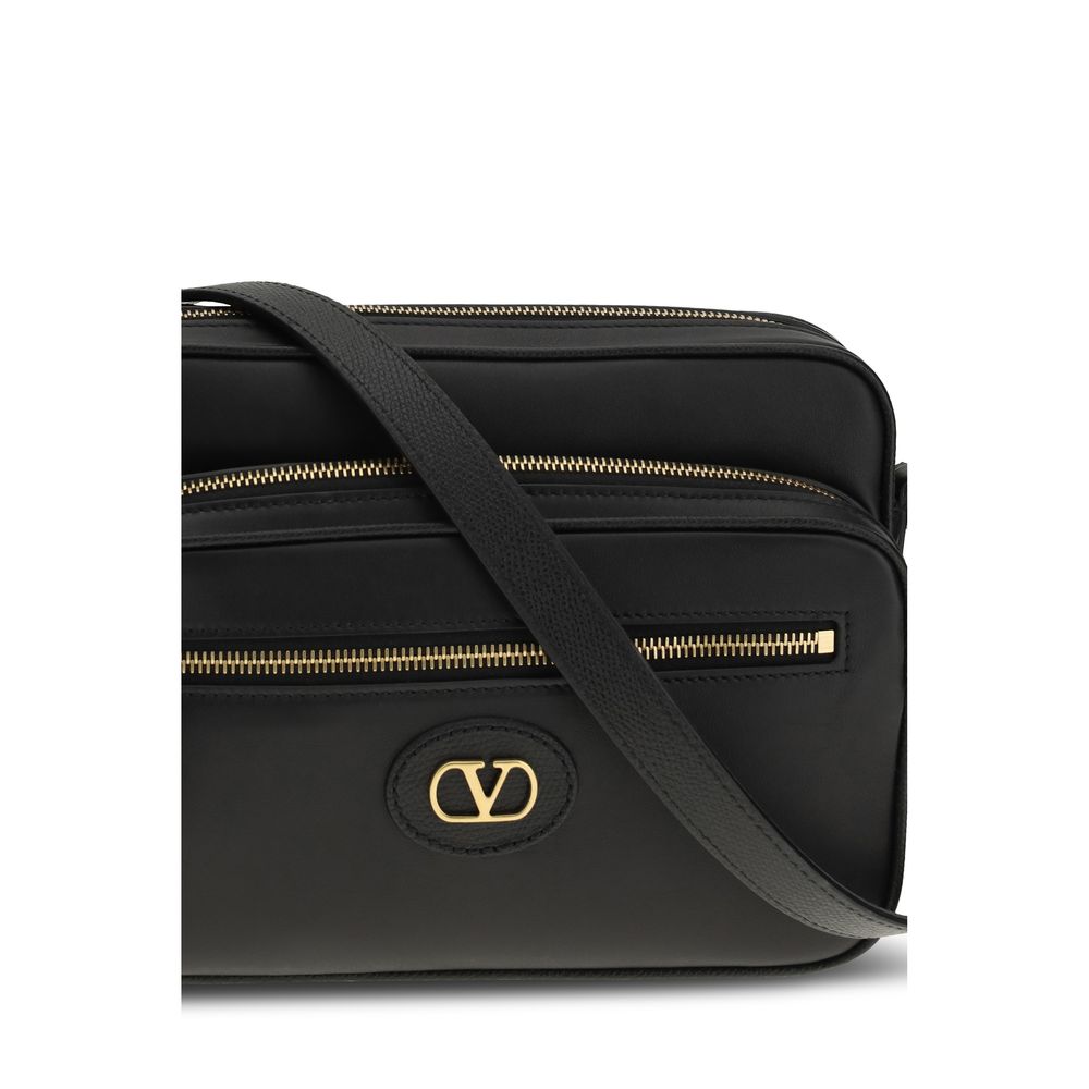 Valentino Garavani VLogo Signature Camera Bag - Black