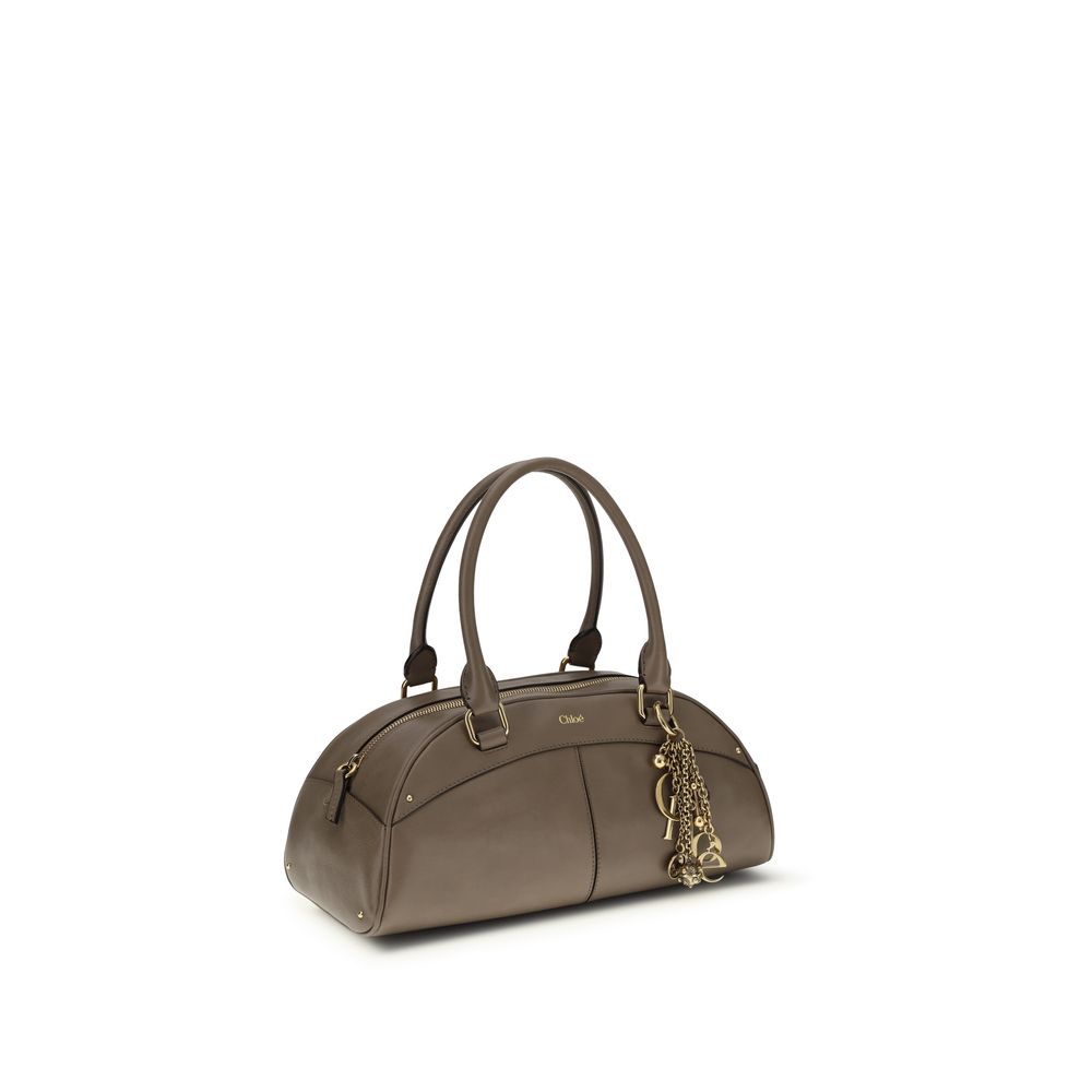 Chloé Bowling Bag - Gray Smooth Calfskin