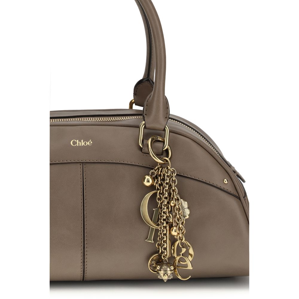 Chloé Bowling Bag - Gray Smooth Calfskin