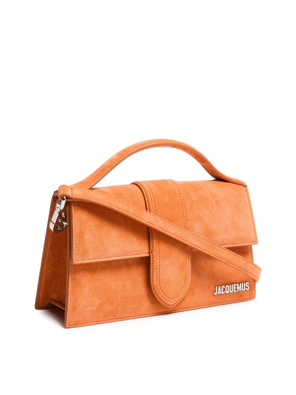 Jacquemus Le Grand Bambino - Suede Terracotta