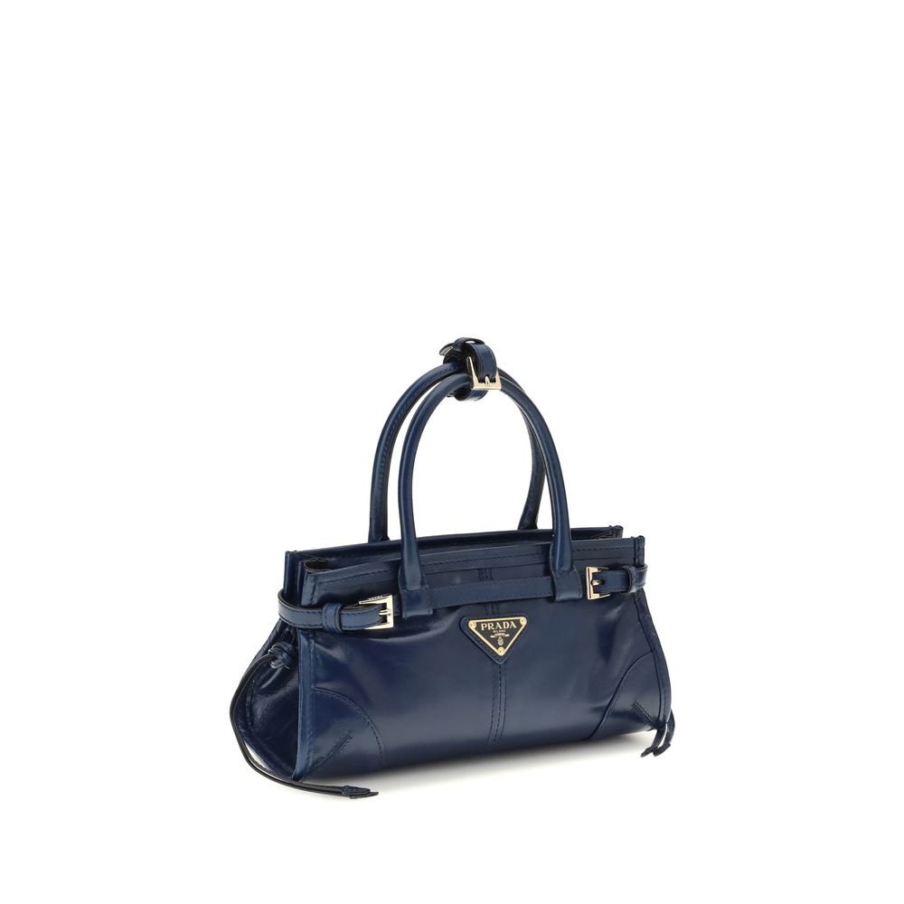 Prada Bonnie Mini Handbag - Blue