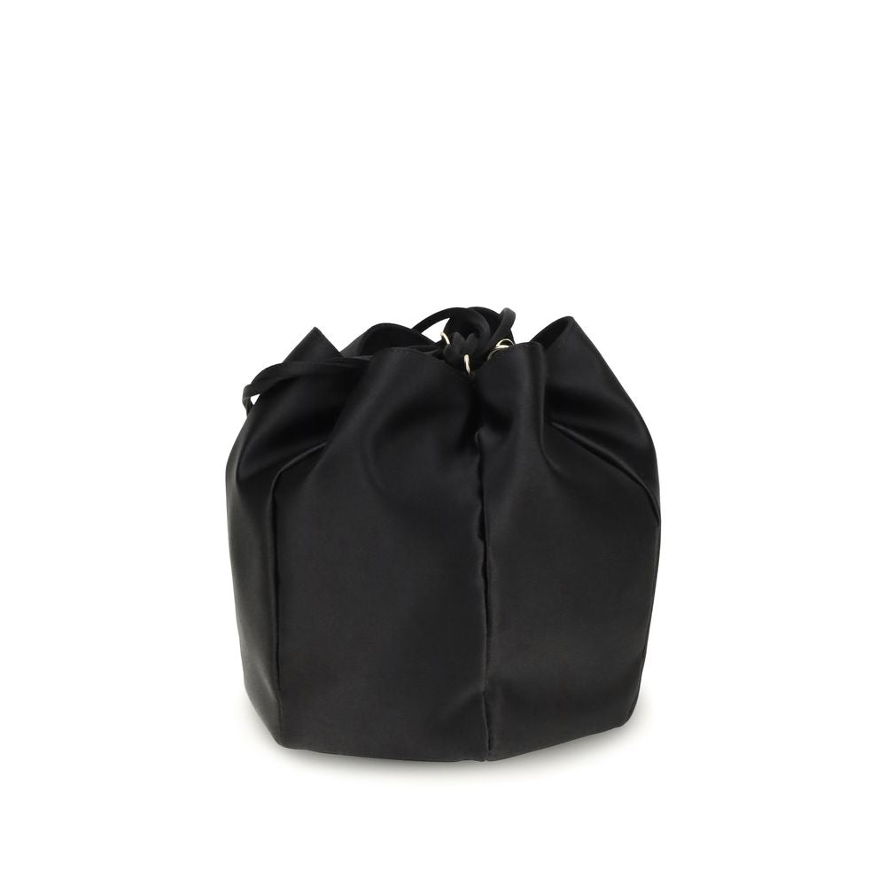 Prada Satin Pouch - Black