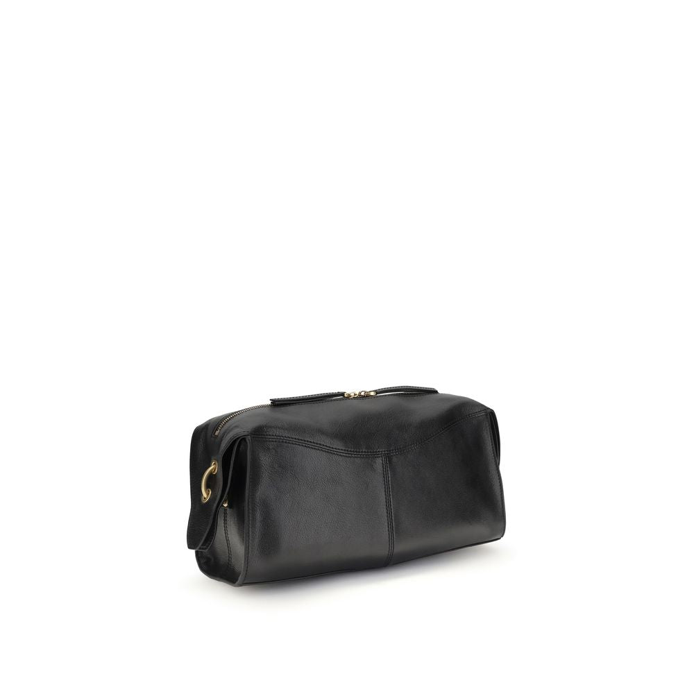 Balmain Pulse Shoulder Bag - Black Calfskin