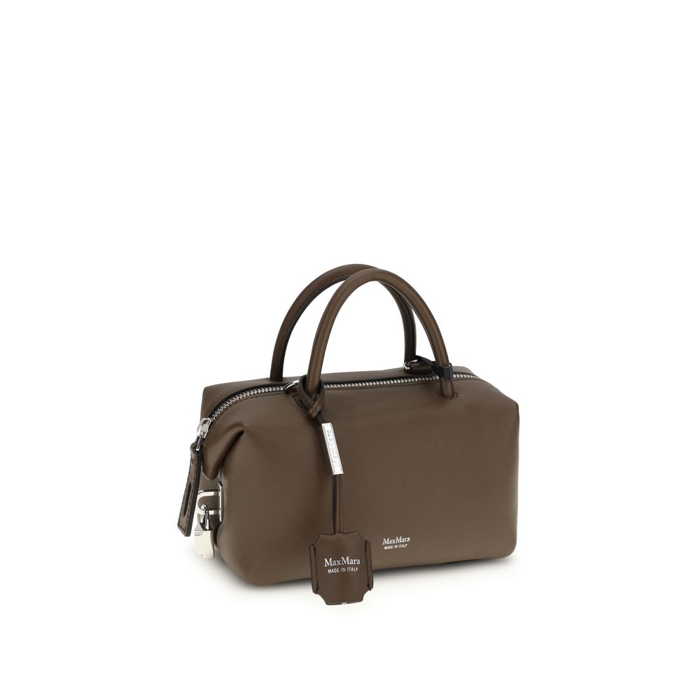 Max Mara Holdall Small Handbag – Brown