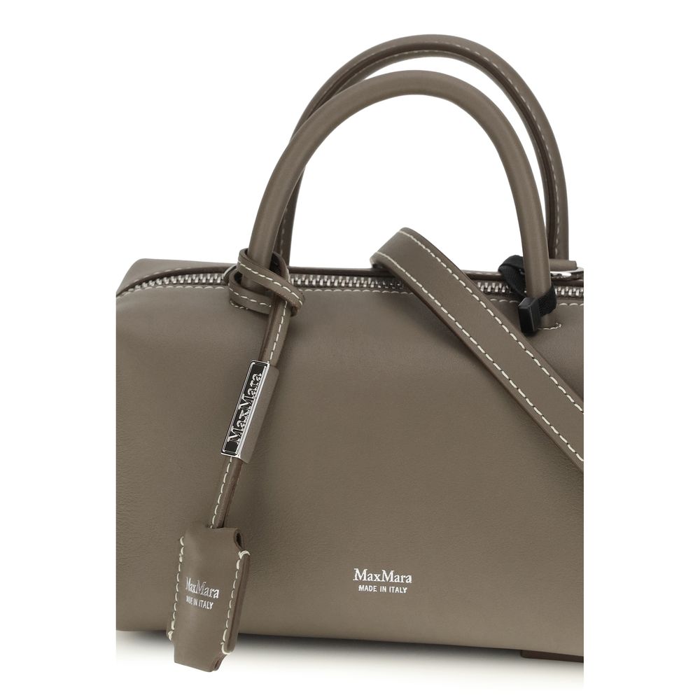 Max Mara Holdall Small Handbag - Taupe