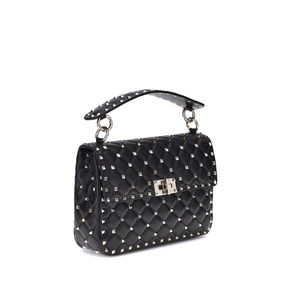 Valentino Garavani Rockstud Spike Handbag Medium - Black