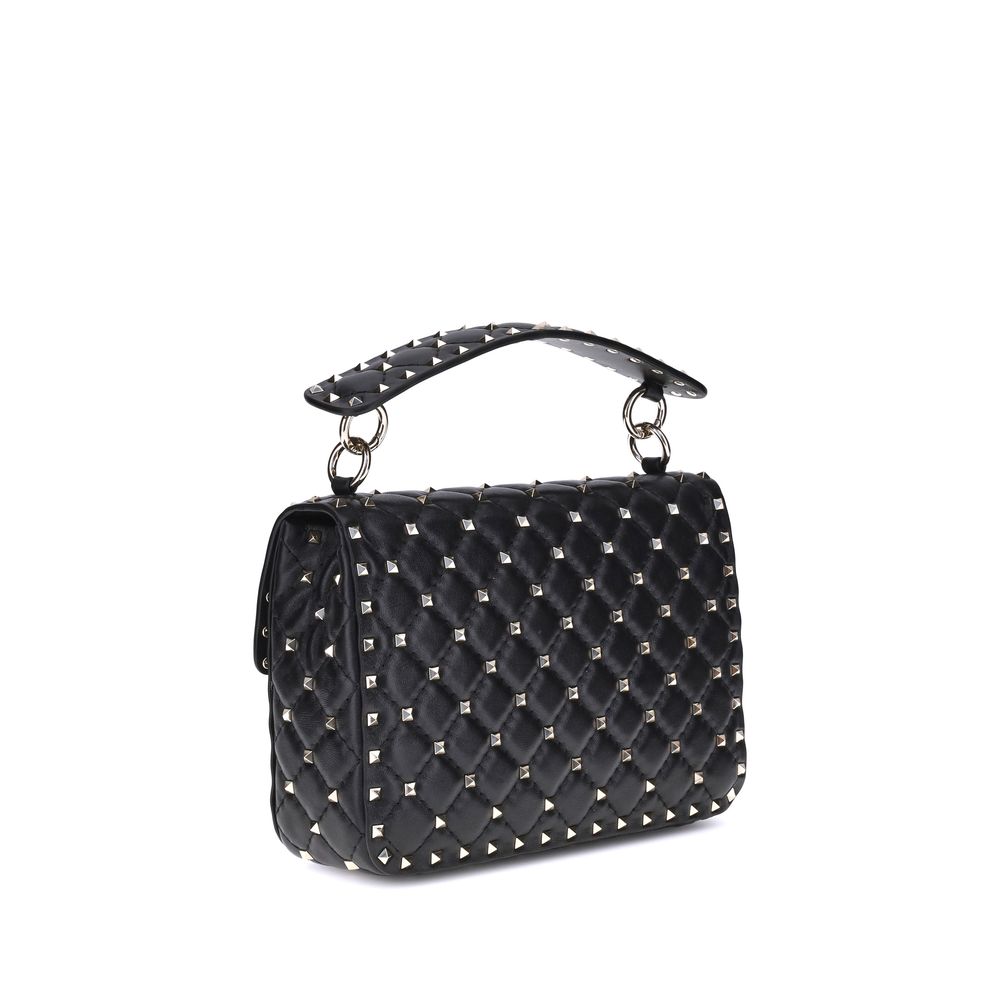 Valentino Garavani Rockstud Spike Handbag Medium - Black
