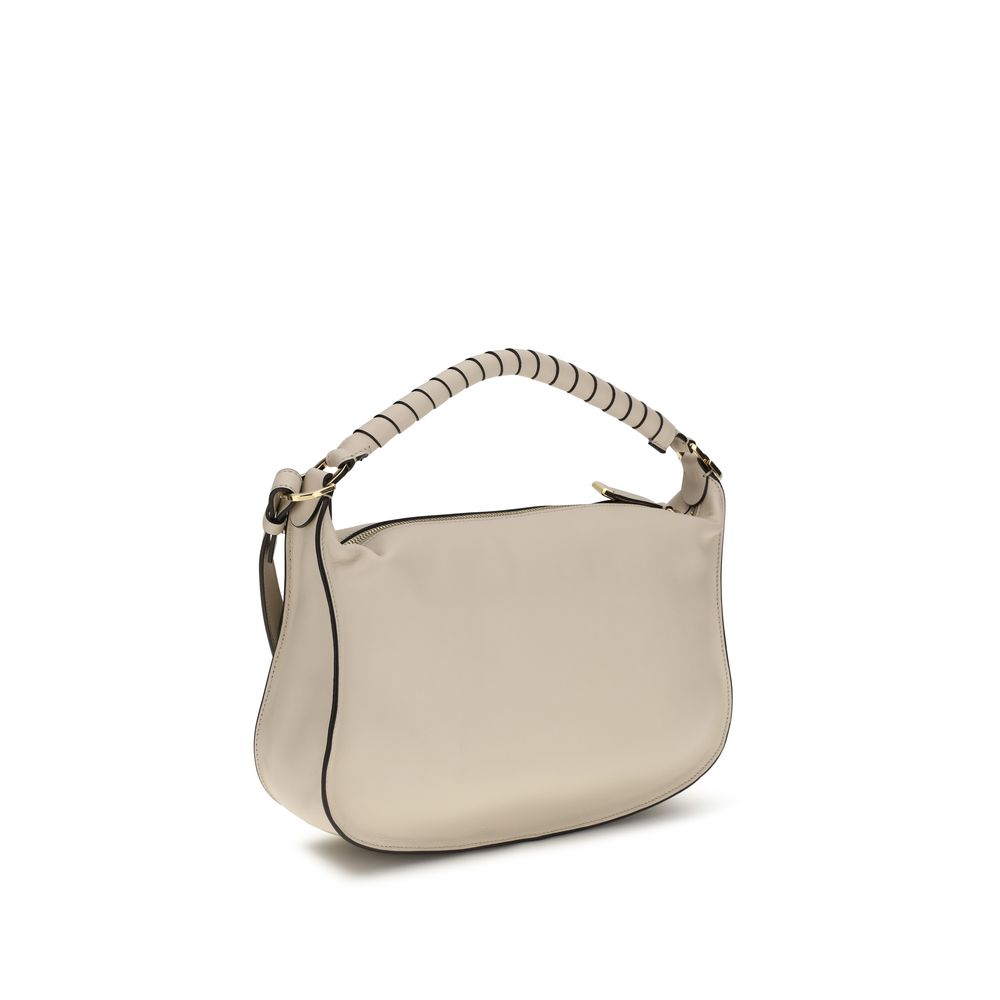 Chloé Small Marcie Shoulder Bag - Beige