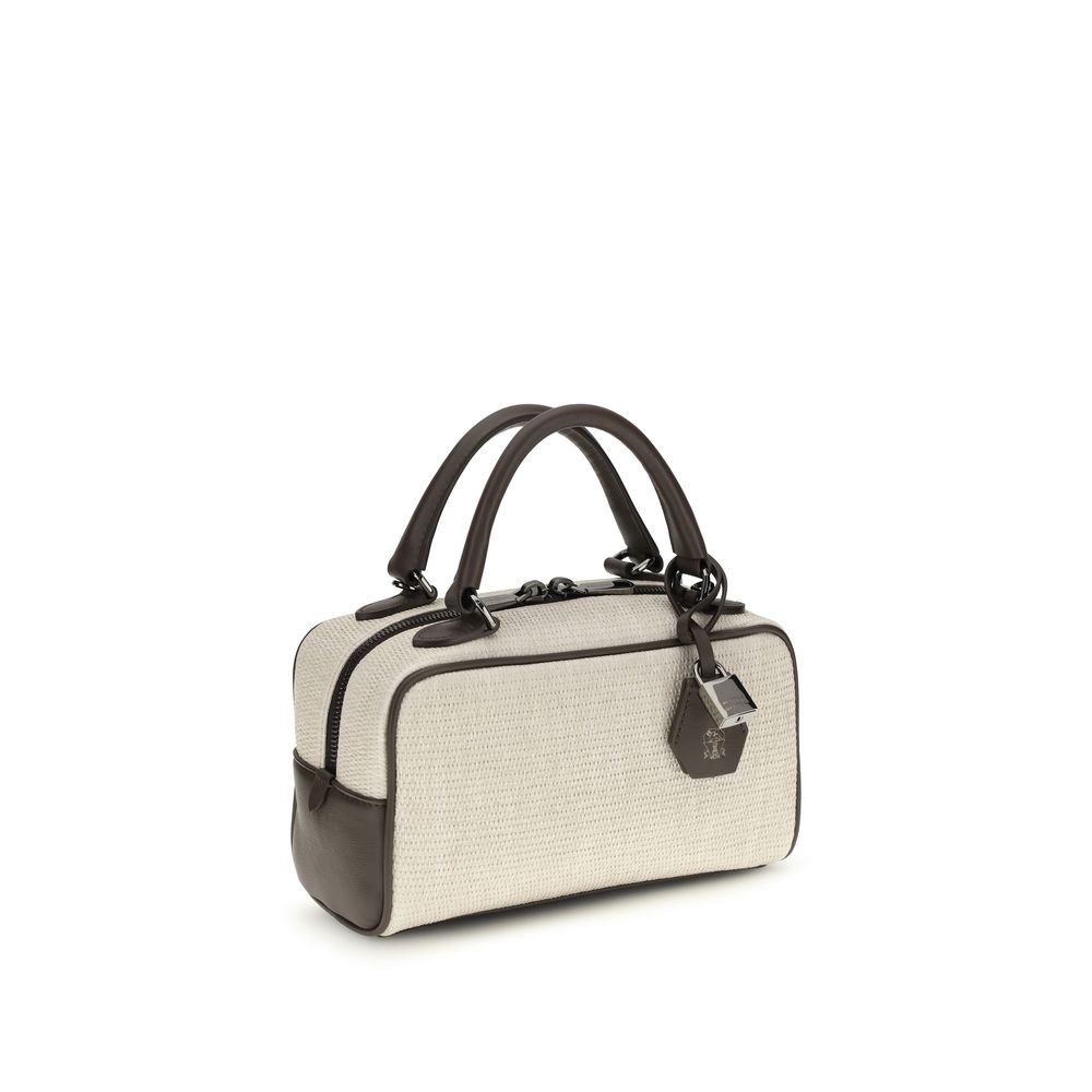 Brunello Cucinelli Explorer Small Boston Bag - Rope