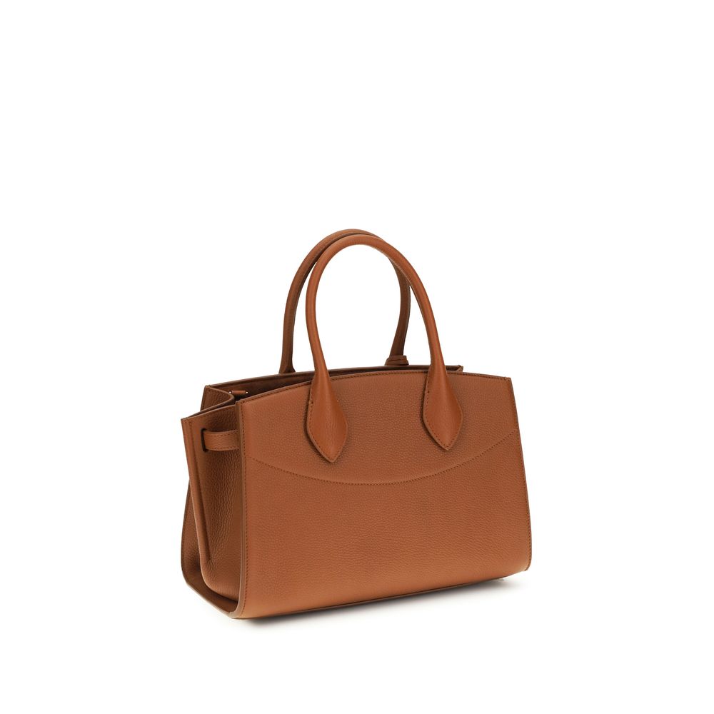 Ferragamo New Studio Medium Soft Bag - Cognac