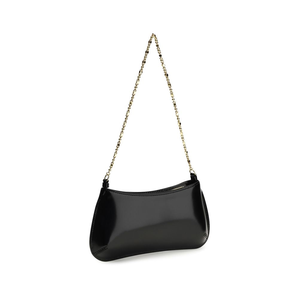 Jacquemus Le Petit Bisou Chaîne Small Shoulder Bag - Black