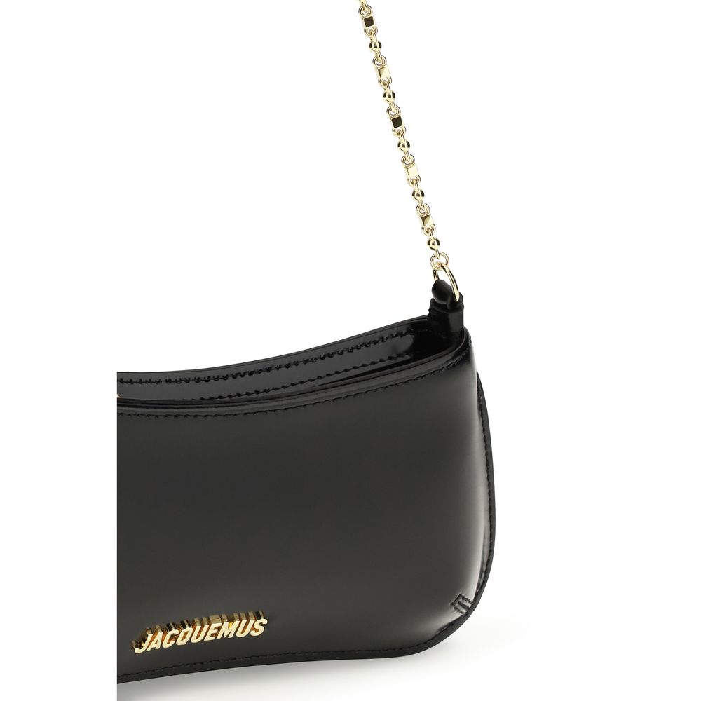 Jacquemus Le Petit Bisou Chaîne Small Shoulder Bag - Black