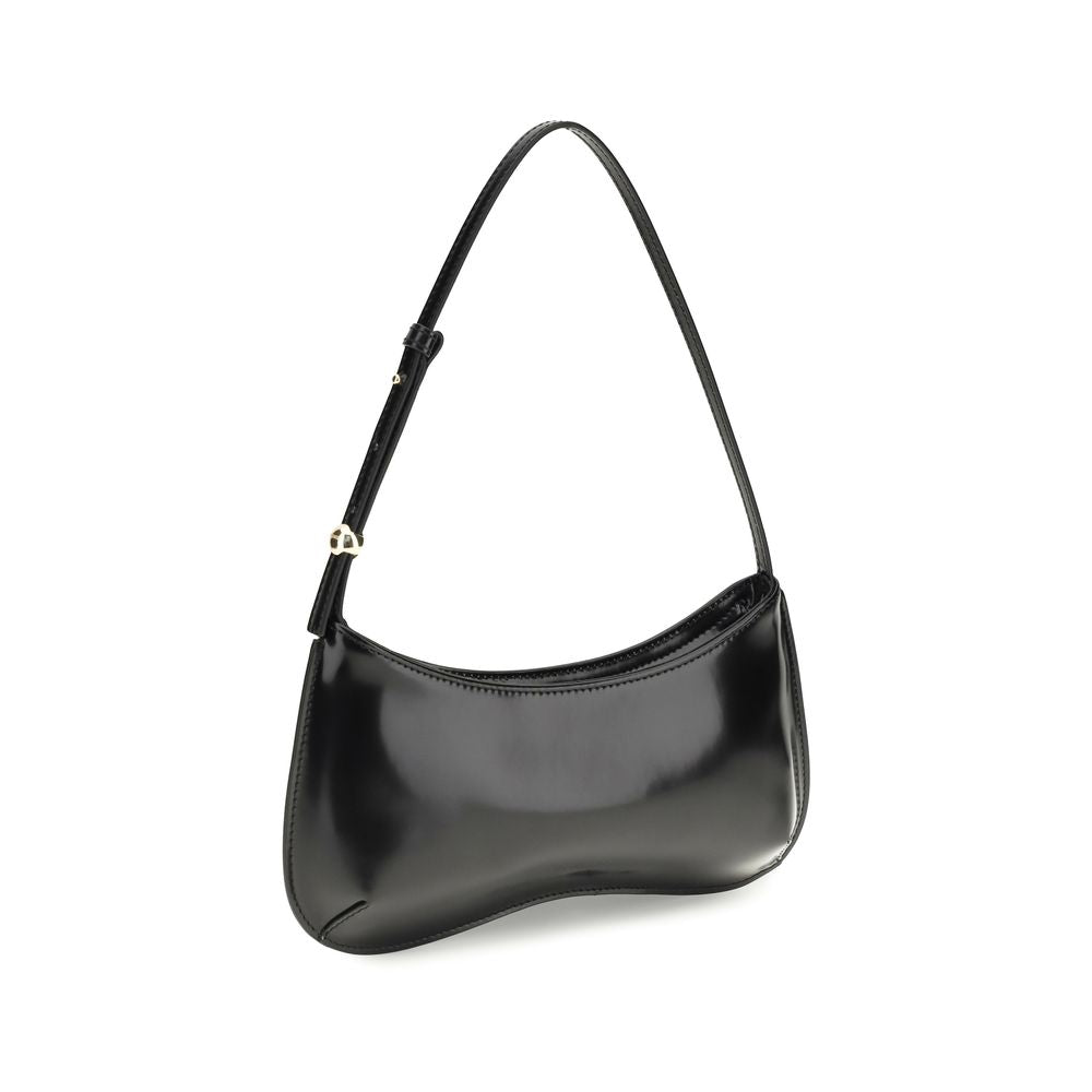 Jacquemus Le Bisou Beaded Shoulder Bag - Glazed Black