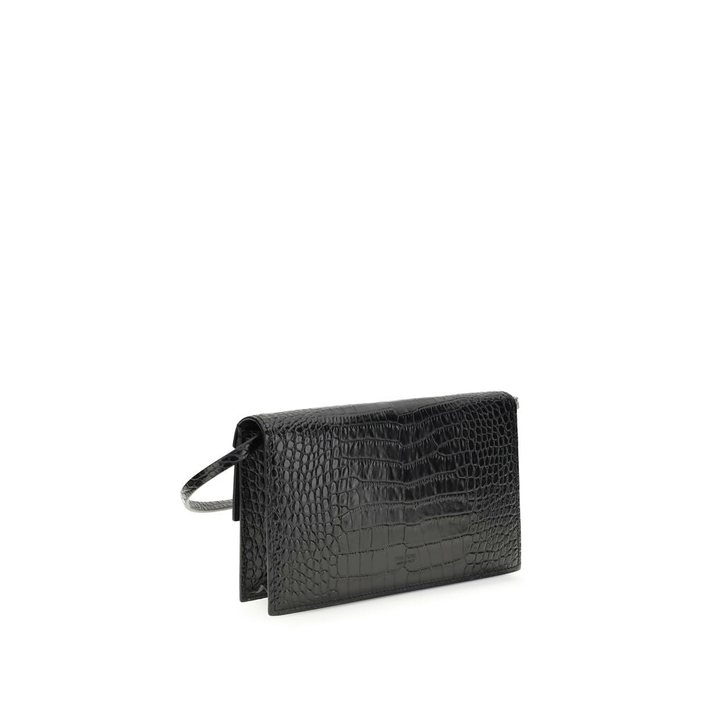 Tom Ford Aube Mini Shoulder Bag - Soft Printed Crocodile Leather