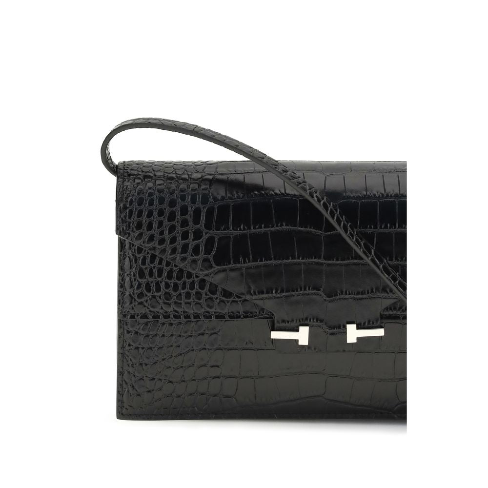 Tom Ford Aube Mini Shoulder Bag - Soft Printed Crocodile Leather