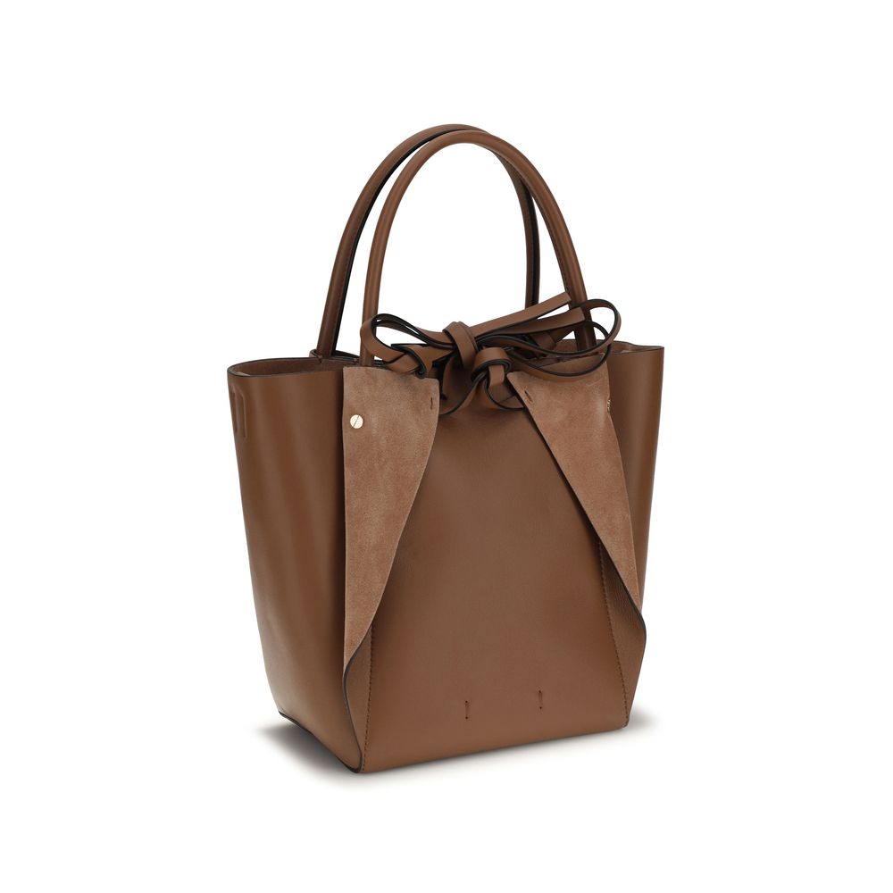 Gabriela Hearst Marija Tote Bag Small - Cognac Nappa Leather