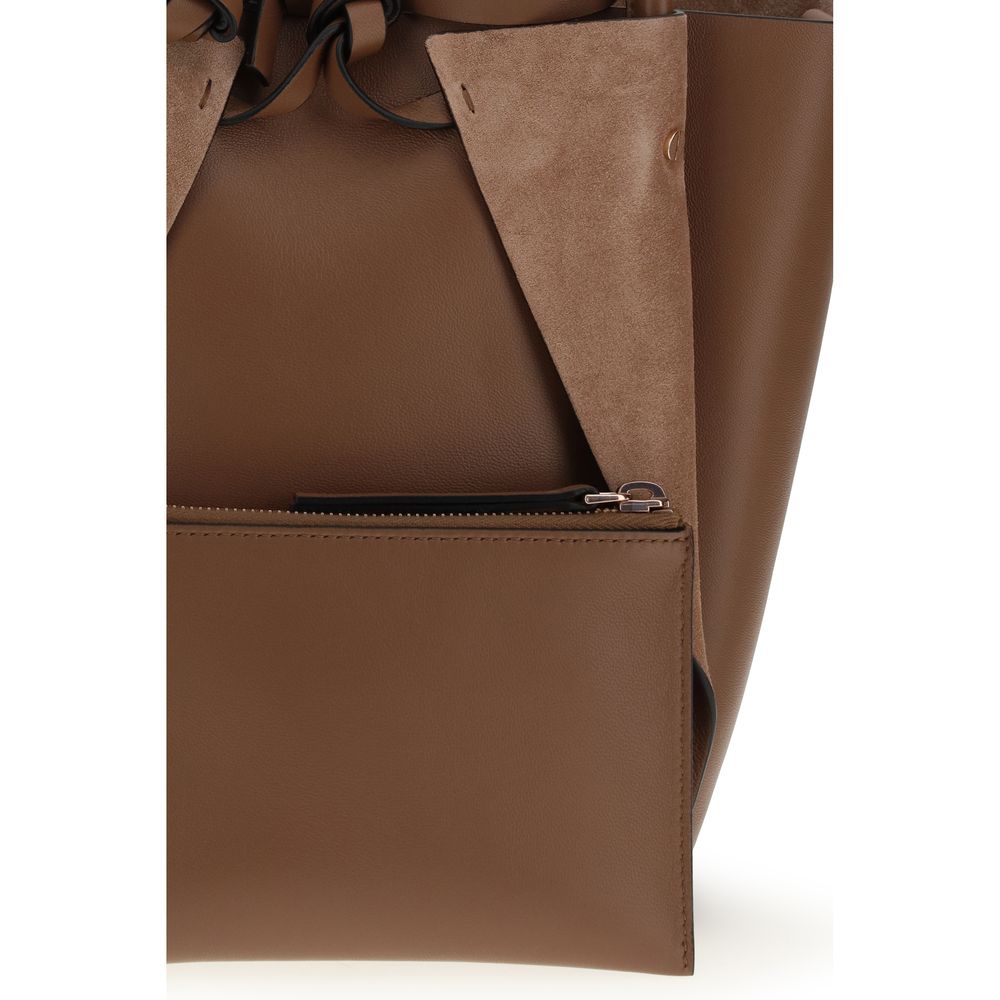 Gabriela Hearst Marija Tote Bag Small - Cognac Nappa Leather