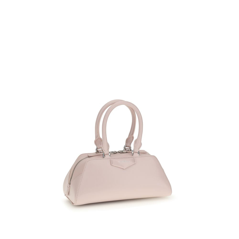 Givenchy Mini Antigona East-West Bag - Baby Pink Box Leather