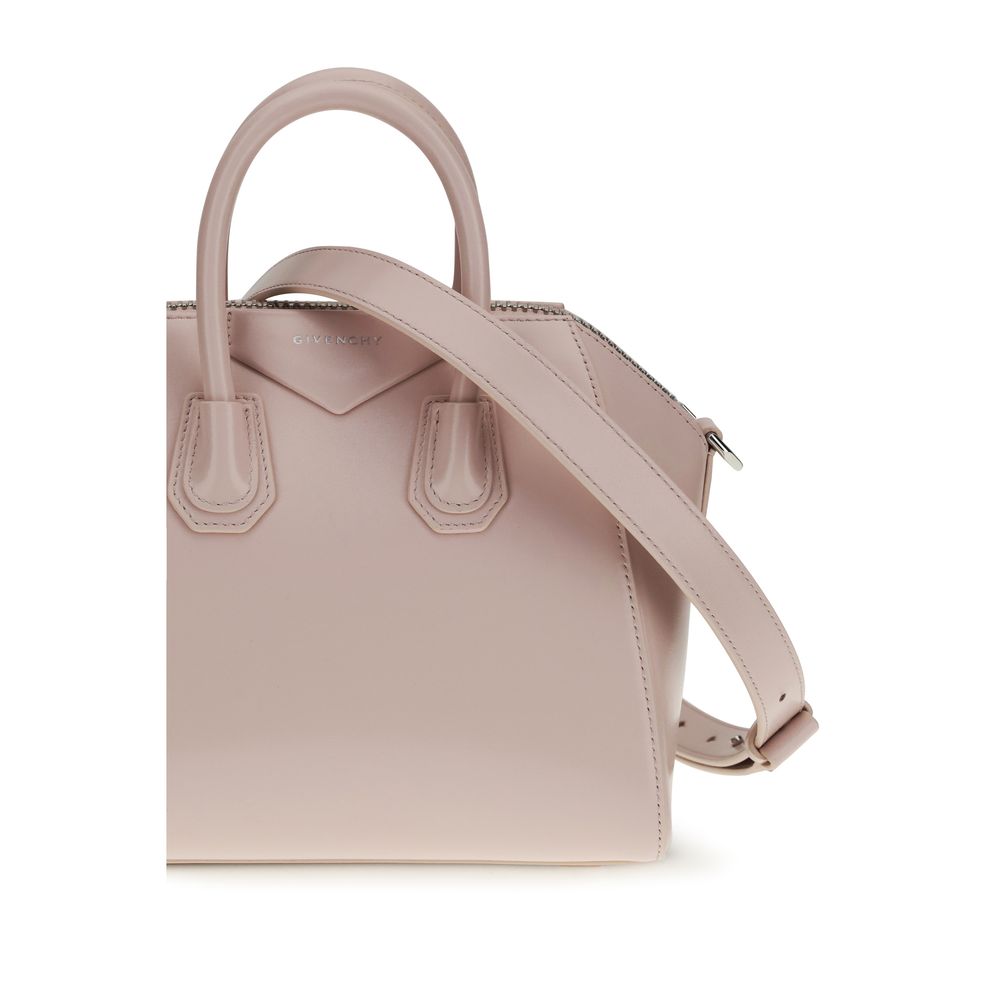 Givenchy Mini Antigona Bag - Baby Pink Box Leather