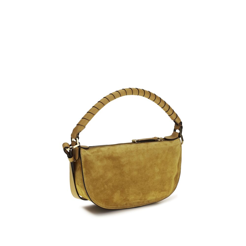 Chloé Mini Marcie Suede Shoulder Bag - Whispering Orange
