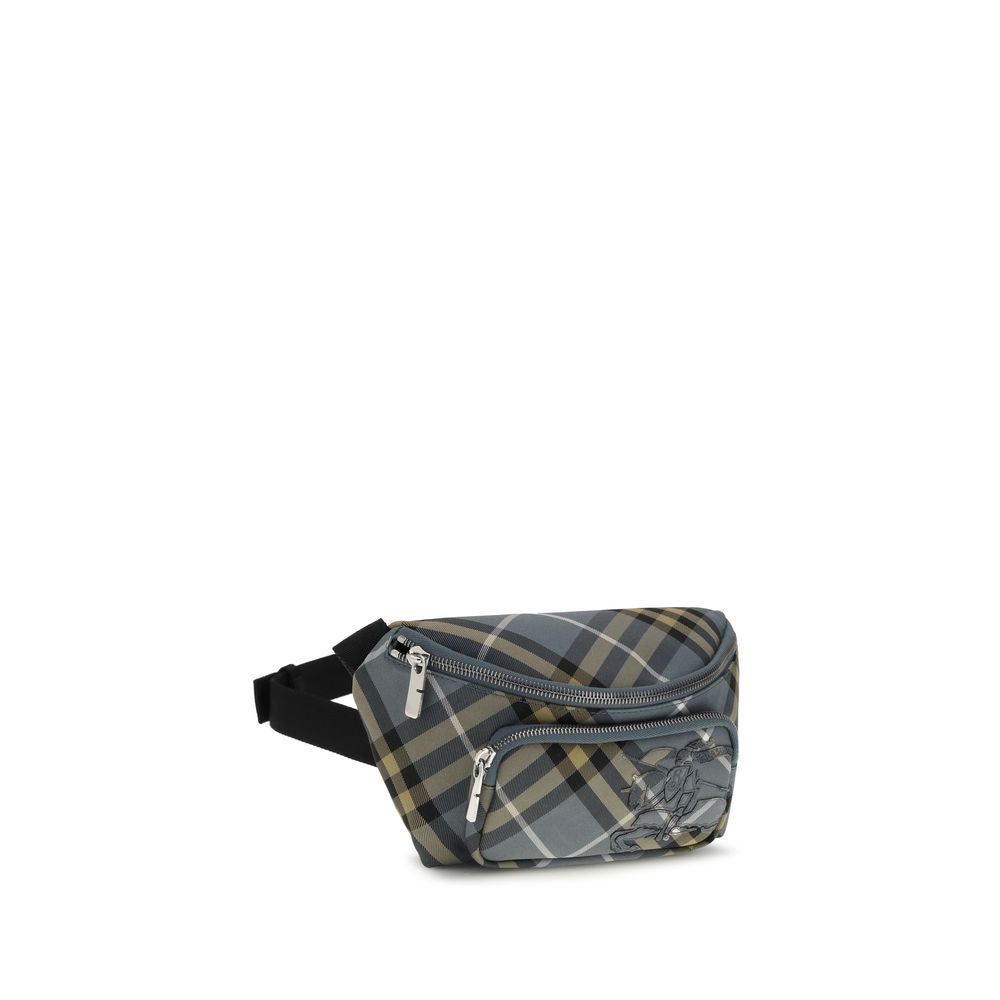 Burberry Small Check Belt Bag – Wave Blue