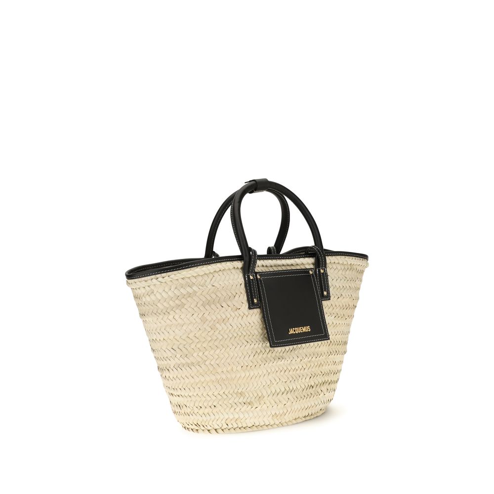 Jacquemus Le Panier Soli Basket Bag - Black