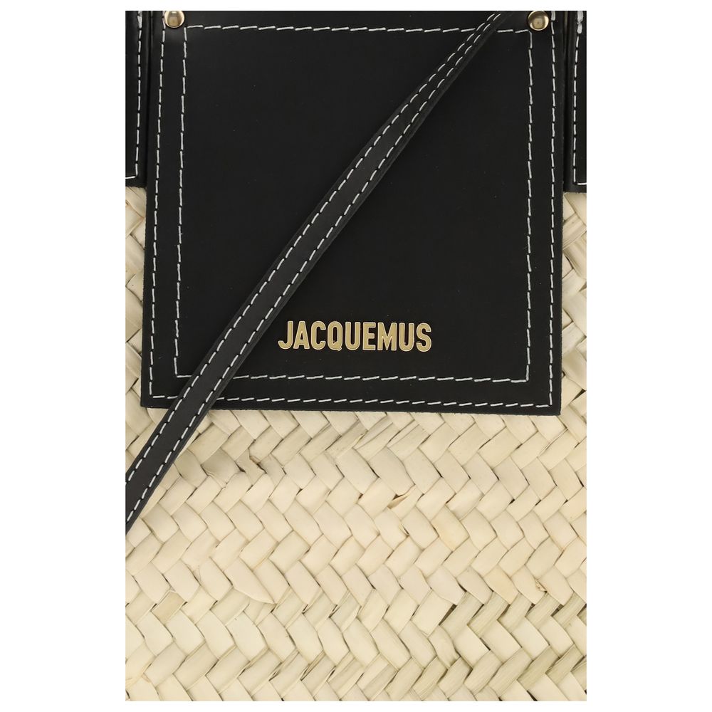 Jacquemus Le Panier Soli Basket Bag - Black
