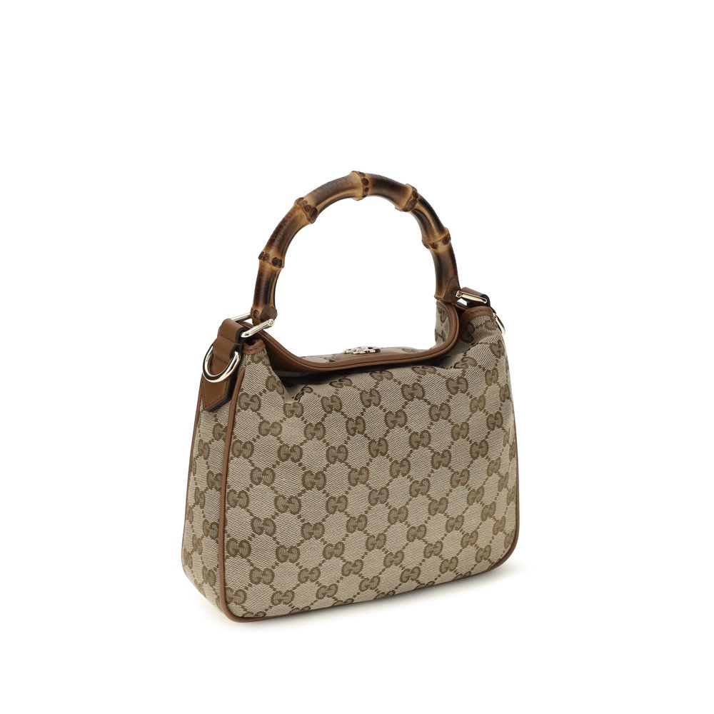 Gucci Diana Small Shoulder Bag - GG Canvas