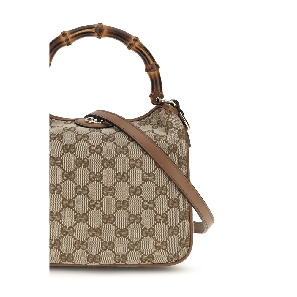 Gucci Diana Small Shoulder Bag - GG Canvas