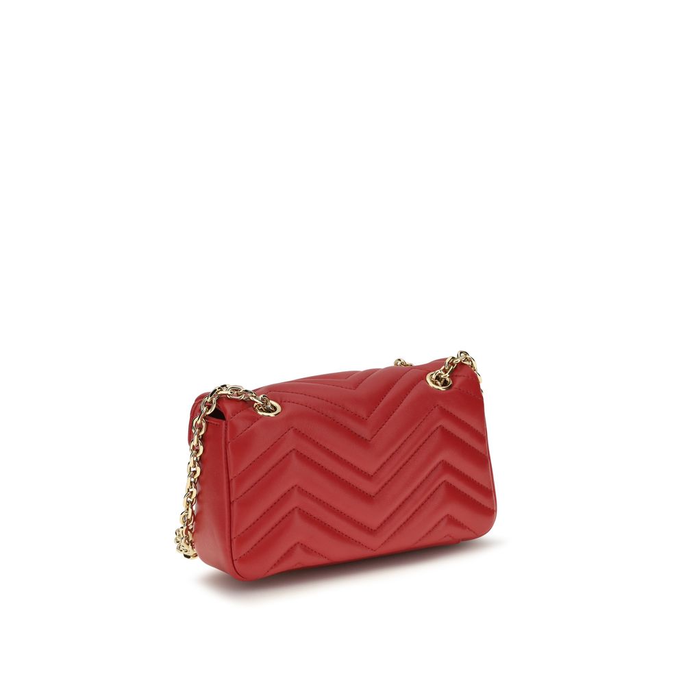 Gucci GG Marmont Small Shoulder Bag - Bright Red